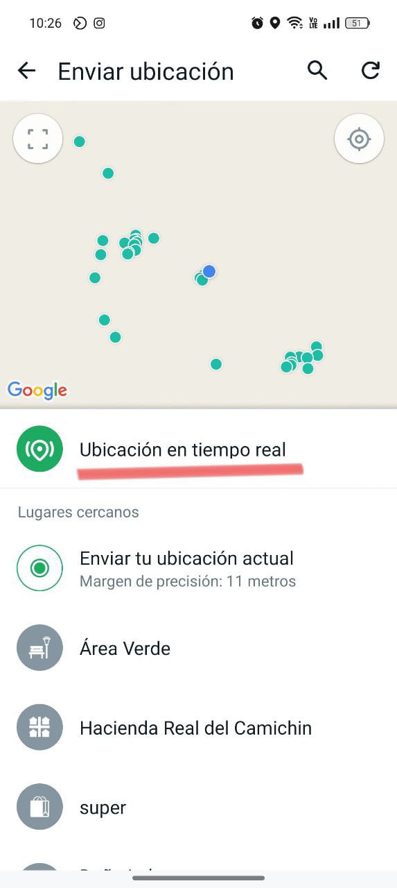whatsapp: cómo compartir tu ubicación en tiempo real con tus contactos