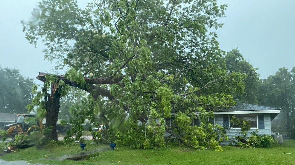 Torrential Rains And Powerful Winds Lead To Flooding, Damage, Outages