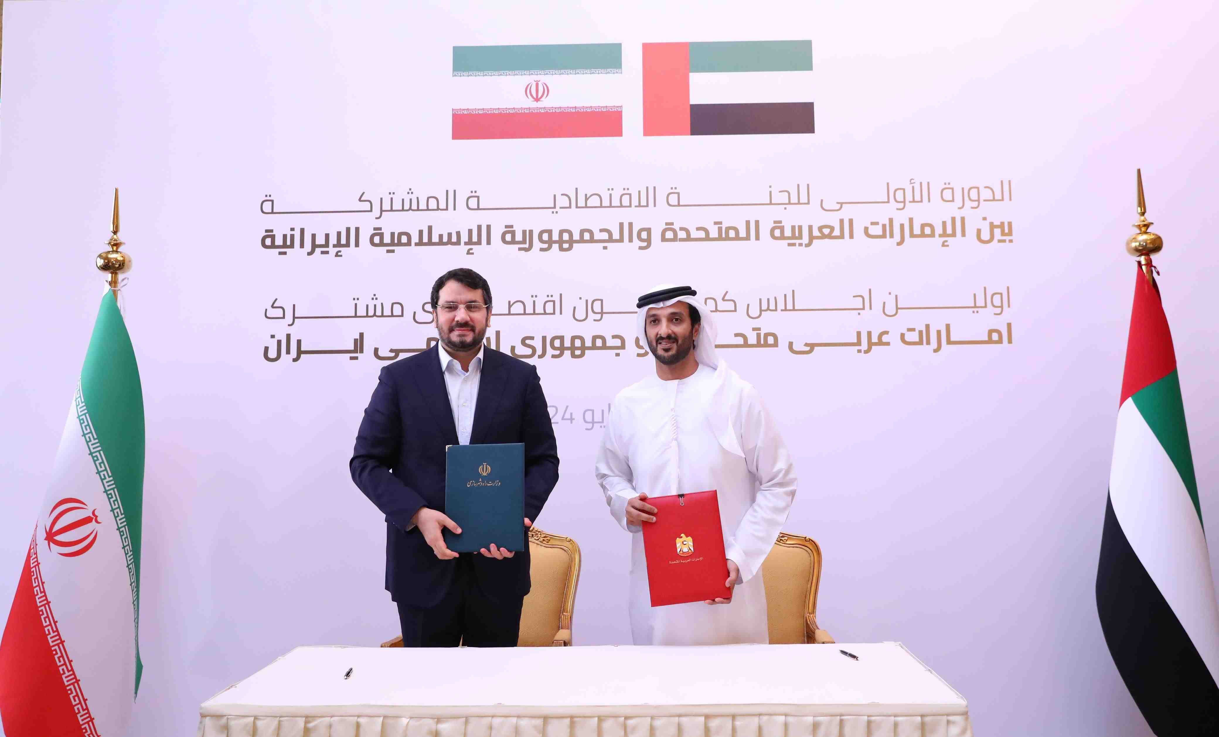uae and iran agree to bolster economic ties and trade co-operation