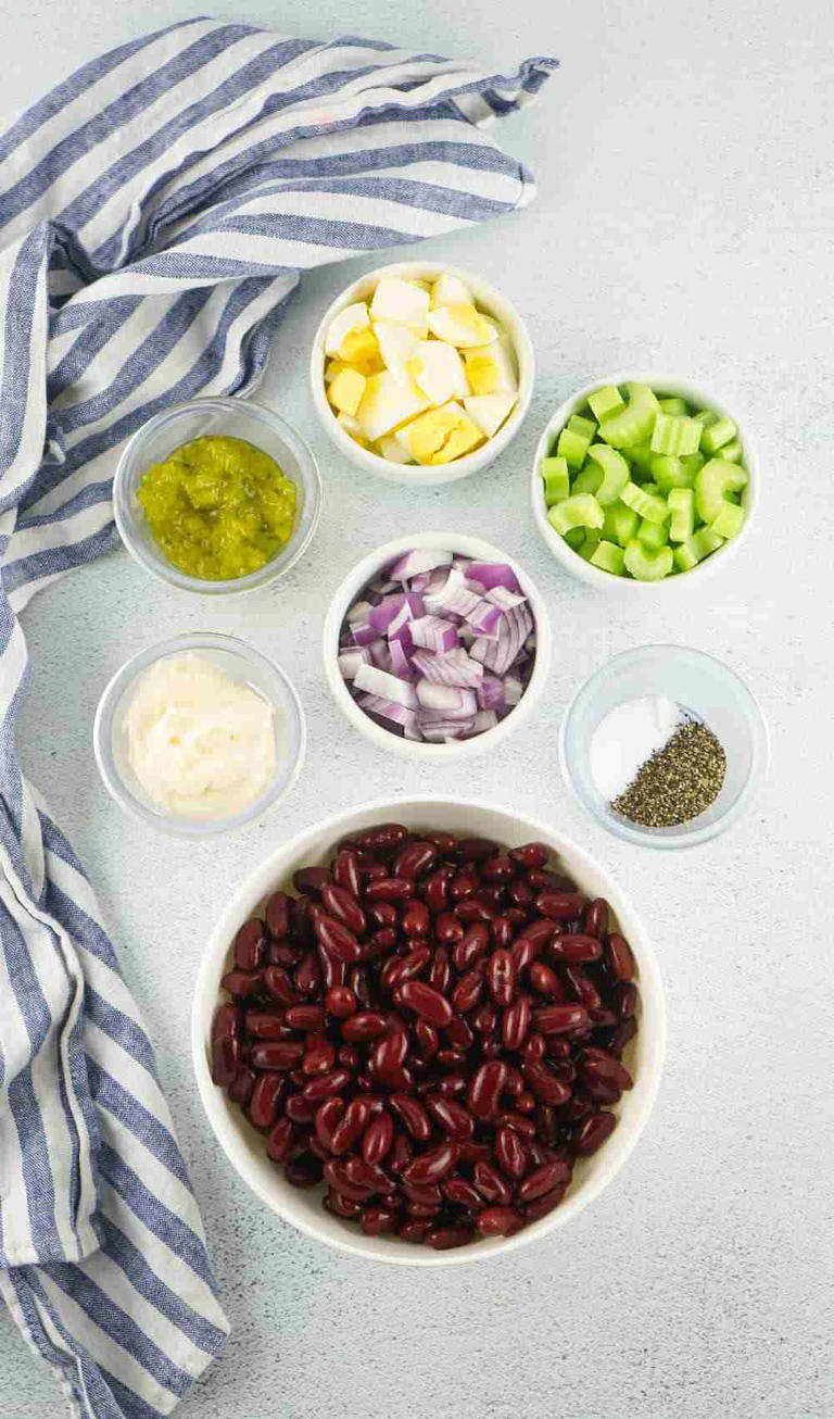 Classic Summer Kidney Bean Salad