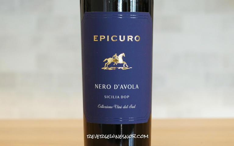 Epicuro Nero d'Avola - Simple, Tart and Tasty