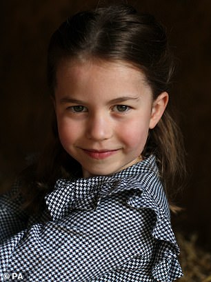 princess charlotte looks 'assertive' in ninth birthday picture