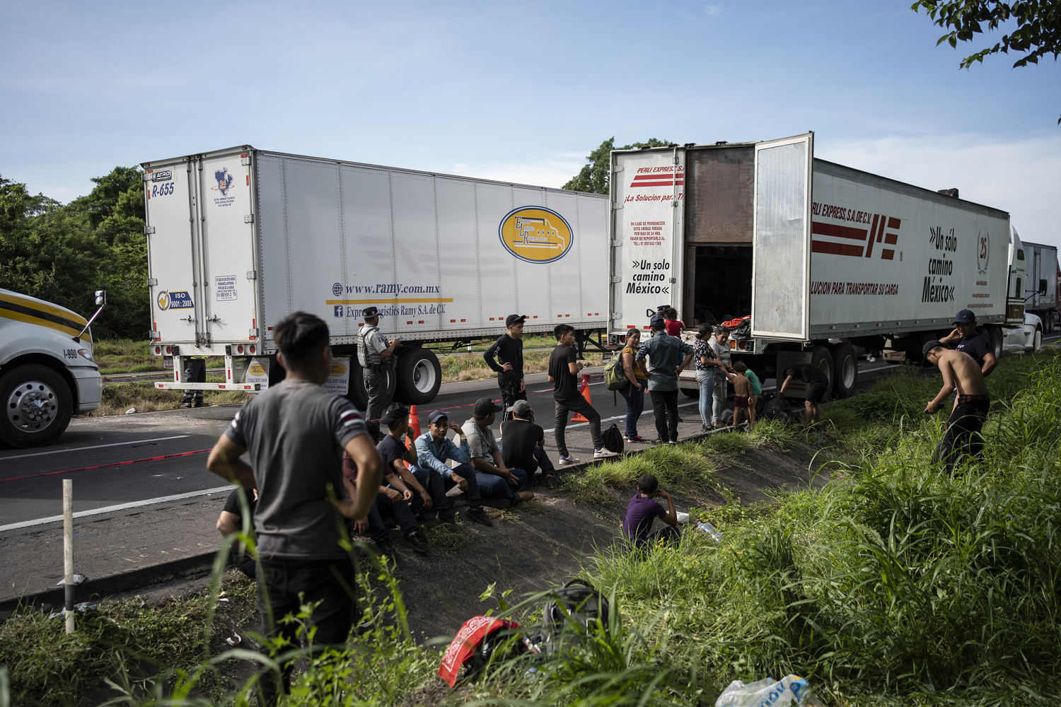 migrants desperate to reach the u.s. are traveling inside cargo trucks. some never make it.