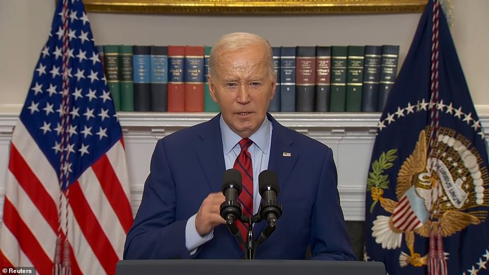 Biden Finally Condemns College Campus Protest Violence