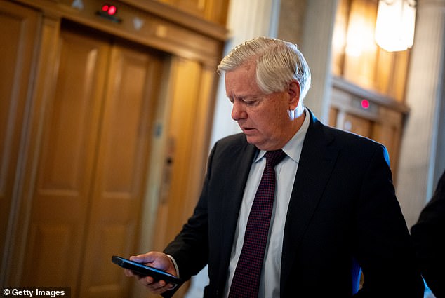 lindsey graham says his phone was hacked and the fbi is involved