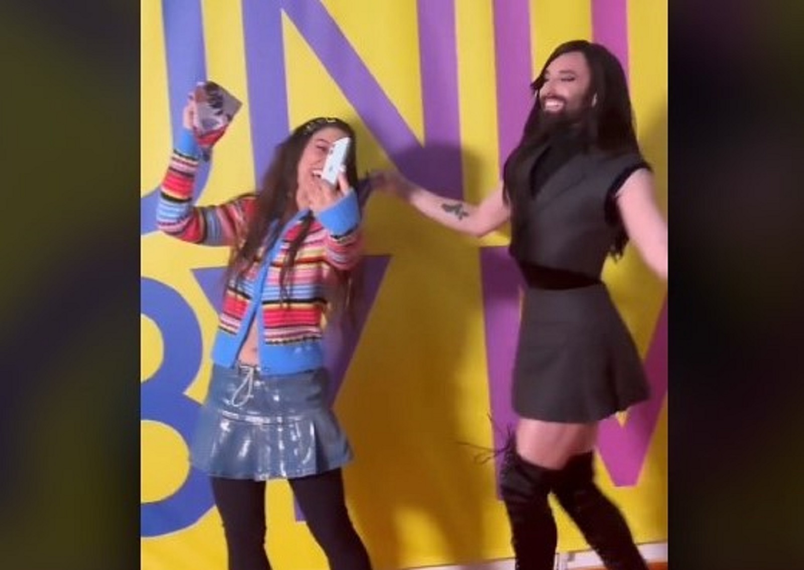 eurovision 2024: η μαρίνα σάττι μαθαίνει παραδοσιακούς χορούς στην κοντσίτα
