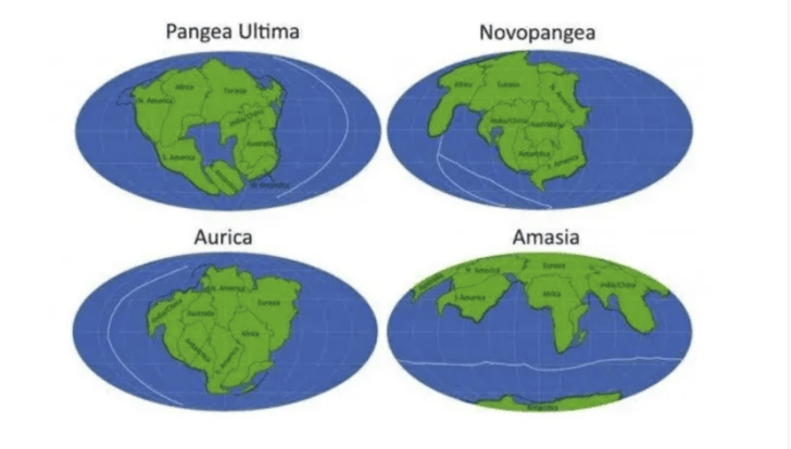 ¿cuándo se formará el supercontinente amasia y cómo se verá méxico?