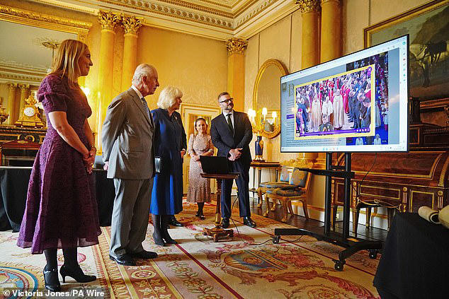 King and Queen receive Coronation Roll a year since they were crowned