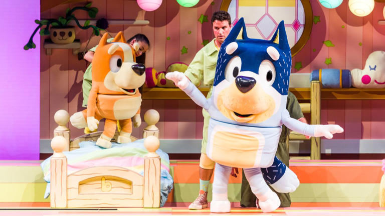 "Bluey's Big Play" on the Chicago stage