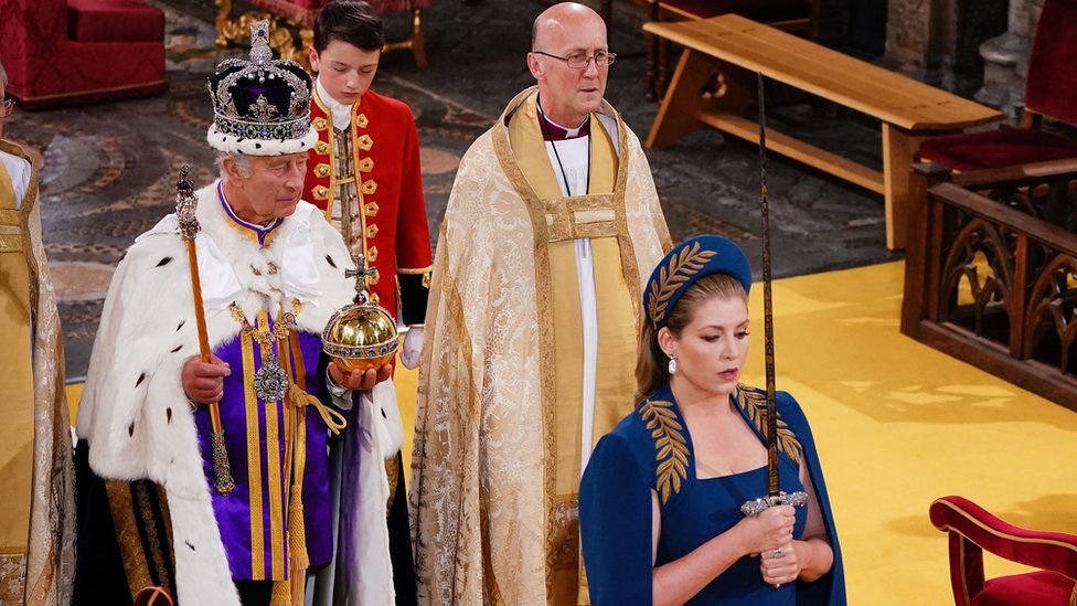 king enjoys vegan-friendly coronation scroll