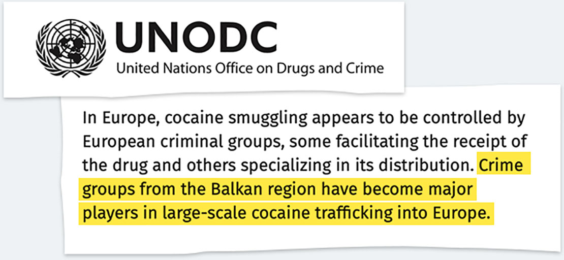 βραζιλία: πώς οι λαθρέμποροι ναρκωτικών των βαλκανίων έγιναν κορυφαίοι προμηθευτές κοκαΐνης στην ευρώπη
