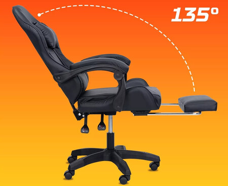 amazon, esta silla gamer giratoria, reclinable y ergonómica está en liquidación en mercado libre: implacable descuento del 65% y envío gratis