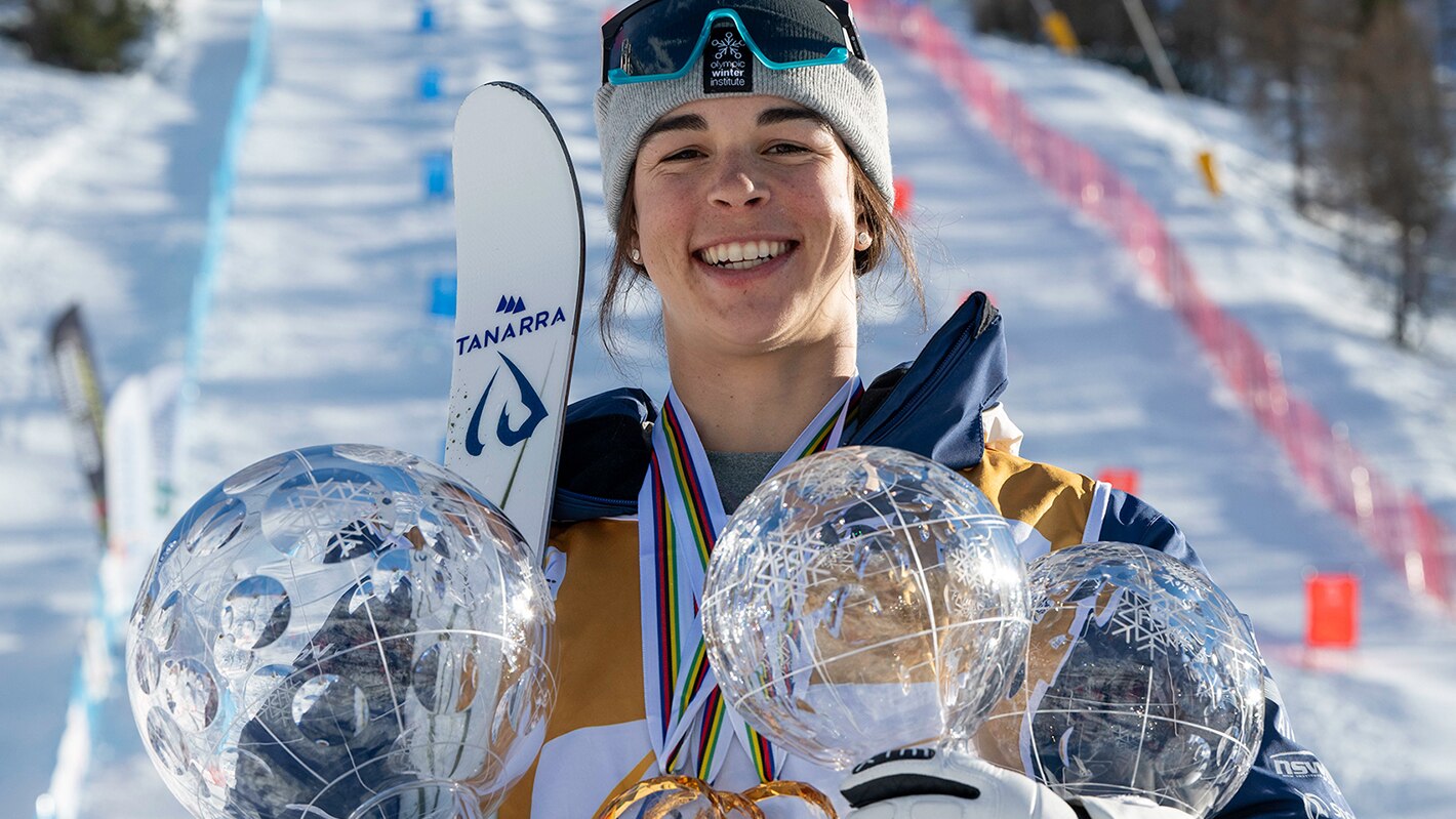 jakara anthony wins snow australia female athelete of the year after stunning fis world cup moguls campaign