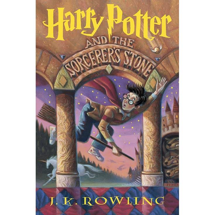 <p>The worlds of Muggles and magic collide in the first installment of Harry Potter's coming-of-age story.</p> <p>His initial acceptance and trip to Hogwarts is full of all the literary magic you might imagine and as a child, I waited in book store lines to get my hands on the next copy.</p>