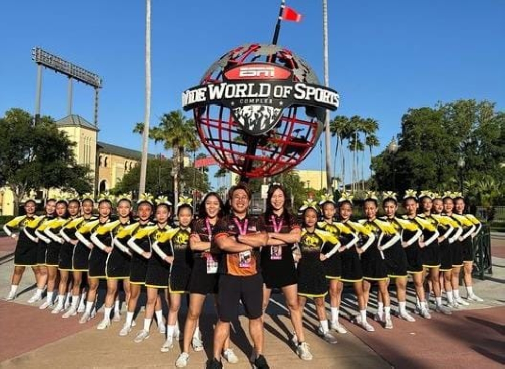 malaysia wins gold at the international cheerleading cup held in florida, us (video)