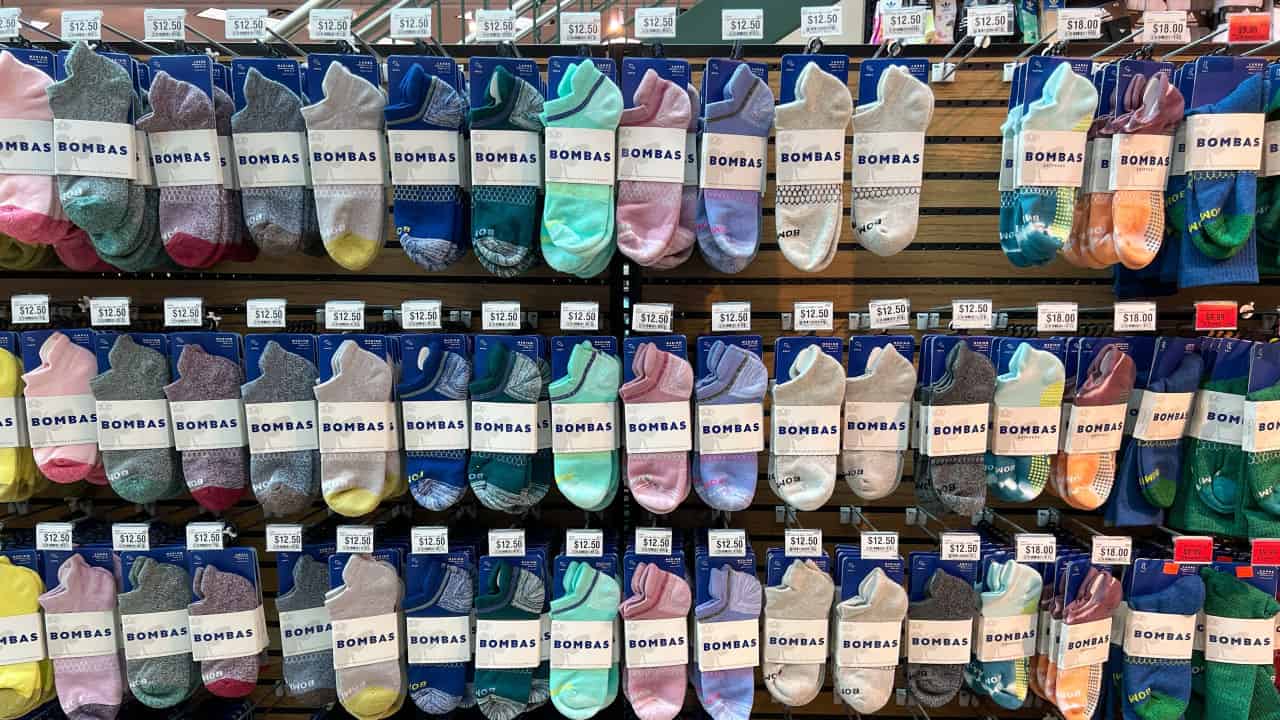 <p>Bombas is a sock company that appeared on Shark Tank with a mission to give back after co-founder Randy Goldberg learned that socks are the most requested item at homeless shelters.</p><p>For every pair of comfy socks purchased, the company donates a pair to someone in need, and over 50 million items have been donated to date.</p>
