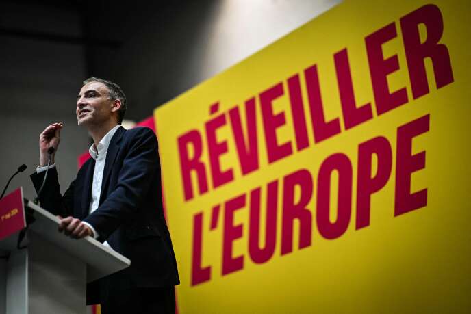 elections européennes : raphaël glucksmann dénonce la « brutalisation du débat public » et accuse les « insoumis », après son éviction d’une manifestation