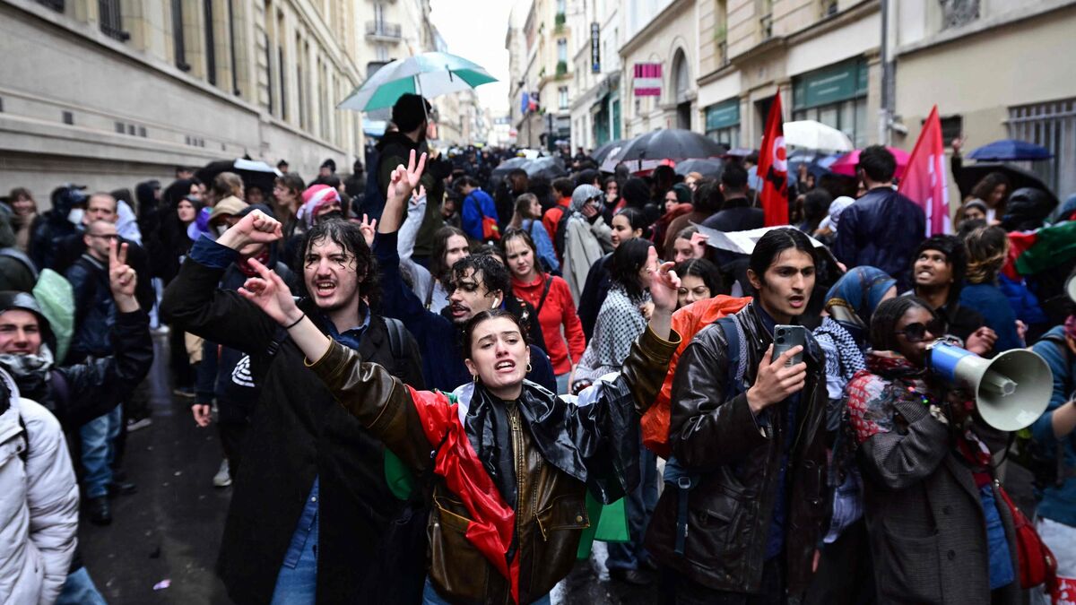lille, saint-étienne, science po… le point sur les mobilisations étudiantes en soutien à gaza ce jeudi
