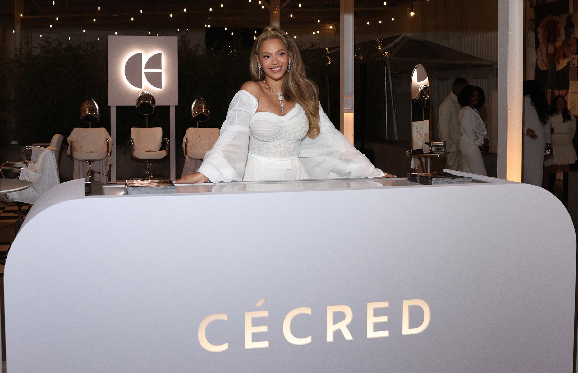 <p>In her latest entrepreneurial move, Beyoncé launched her own haircare line this year. Called Cécred, the brand offers a variety of haircare products, including shampoos, conditioners, masks, and oils. Prices for haircare bundles range from a modest $42 to a steeper $265, according to <em>Forbes.</em></p>  <p>Commenting on the motivation behind launching the brand, Beyoncé said, “I grew up sweeping hair in my mother’s salon; so much of who I am comes from there. I saw how she transformed hair by mixing mainstream products with textured haircare.”</p>  <p>To celebrate the launch of her brand, Beyoncé is giving away $500,000 in cosmetology scholarships and salon grants through her BeyGood charitable foundation. The grants will support cosmetology students and salon owners in five markets, providing both scholarships and business grants.</p>