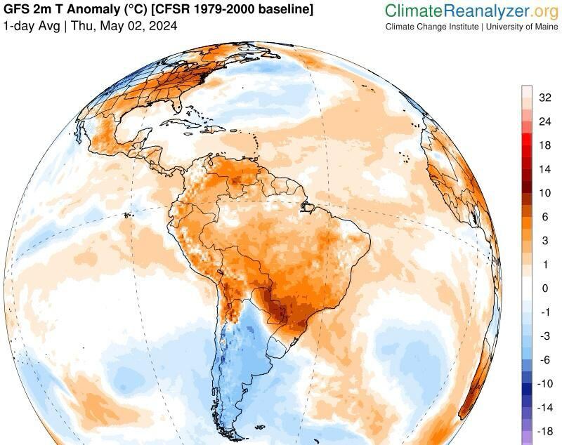 desde el extremo norte hasta la zona austral: los tres fenómenos climáticos que llegan hoy al país