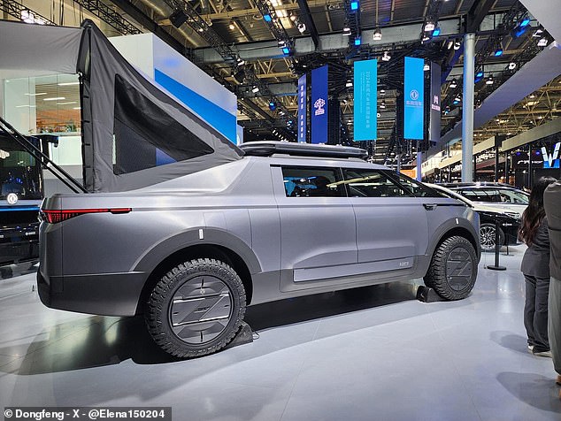 'big four' chinese carmaker has unveiled its tesla cybertruck knockoff