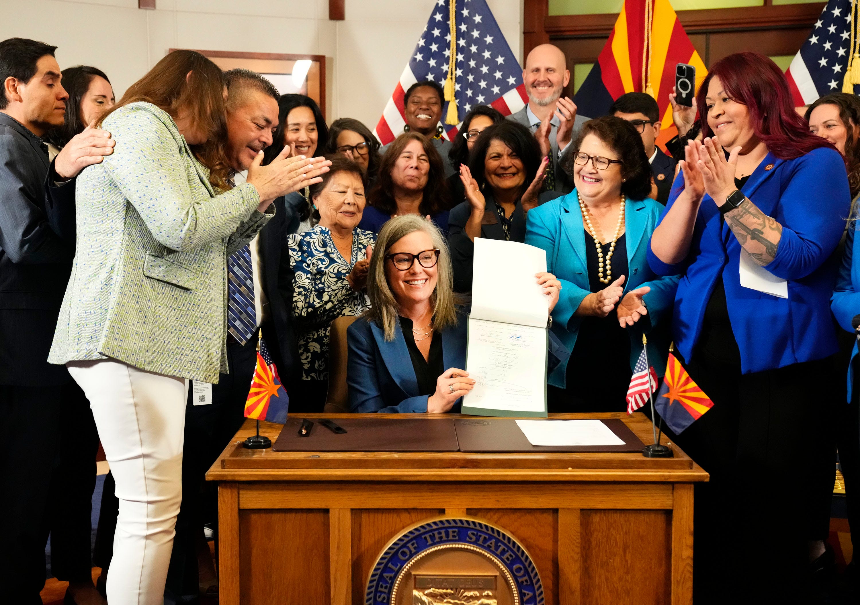 Arizona Gov. Katie Hobbs Signs Abortion Ban Repeal, But 1864 Law Will ...