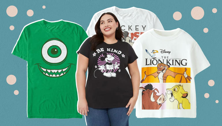 Get ready for your Disneyland trip with these Disney shirts