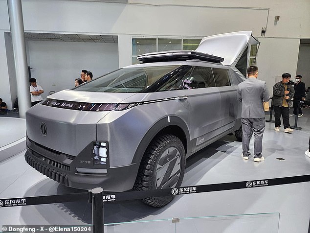'big four' chinese carmaker has unveiled its tesla cybertruck knockoff