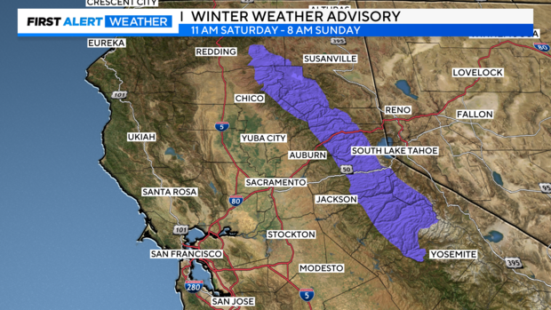 Rain And Snow Return To The Northern California Forecast This Weekend ...