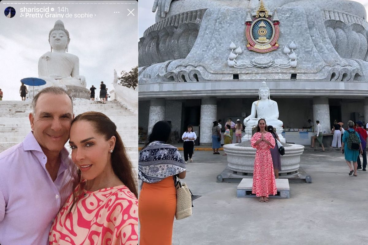 sharis cid comparte imágenes de su extravagante luna de miel en tailandia