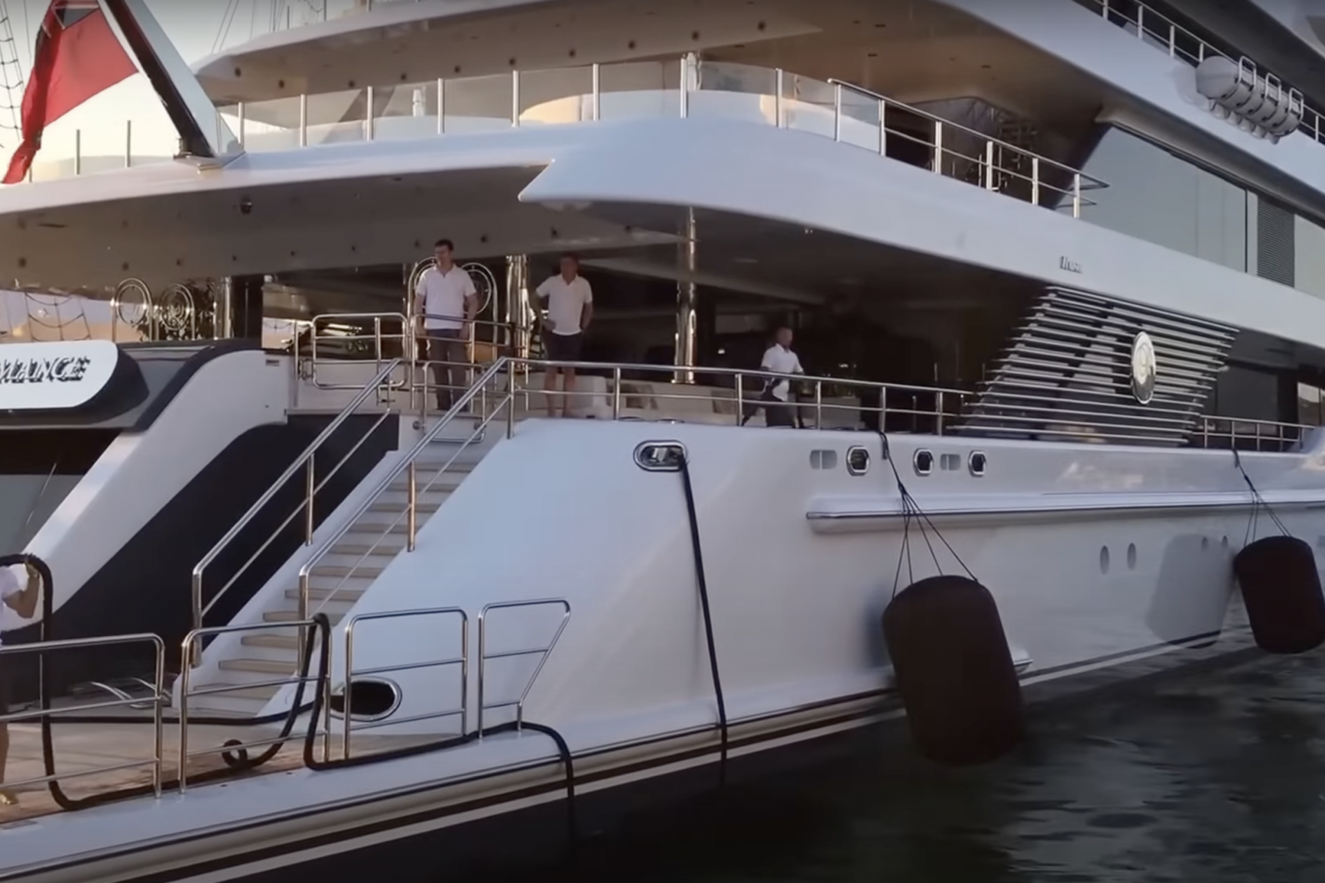 <p><span>“Her large size is used to great effect to provide splendid accommodation for the owners and twelve guests, who are served by some 22 crew members,” Feadship wrote about the Royal Romance on its website. </span></p> <p>Photo Credit: YouTube @SourceLuxuryTV</p>