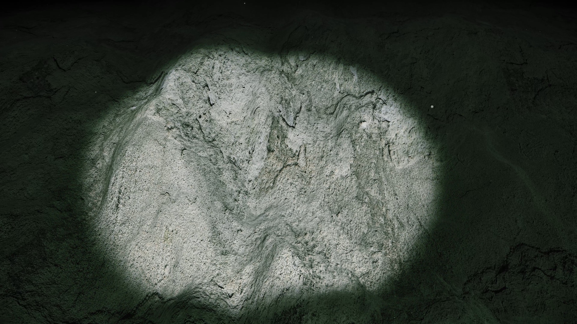 Het bevindt zich in een hadale zone