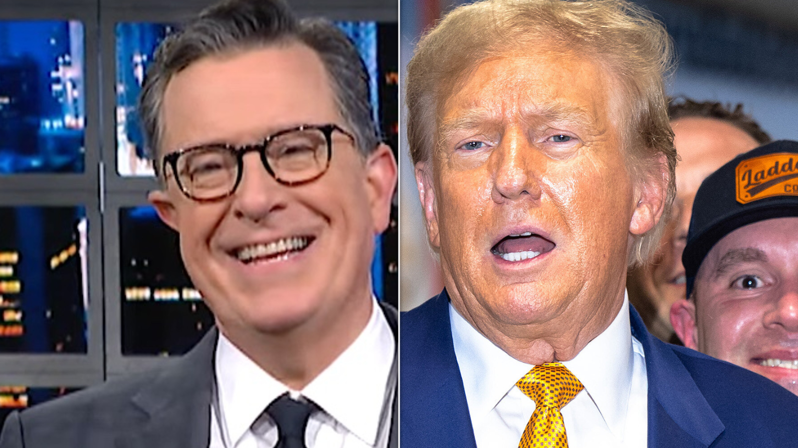 'This Is Where We Are': Stephen Colbert Spots Trump's Weirdest 'Party ...