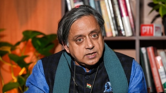 ‘people scared to say things on phone’: shashi tharoor's dig at ruling bjp