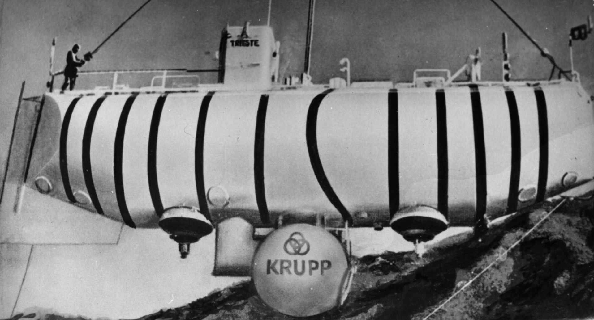 De eerste mensen die de Marianentrog verkenden