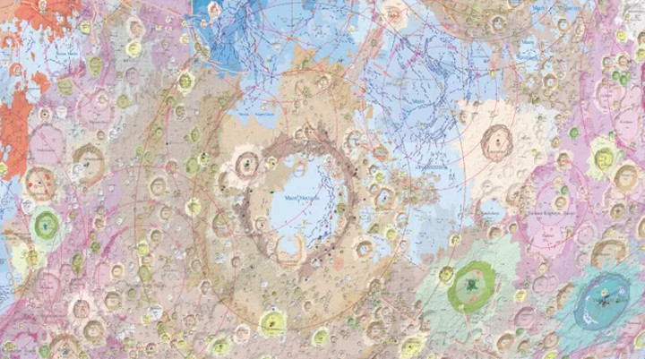 china rilis peta geologi bulan paling detail, begini penampakannya