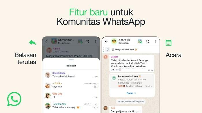 fitur baru whatsapp diperkenalkan,cocok untuk buat acara di grup dan komunitas