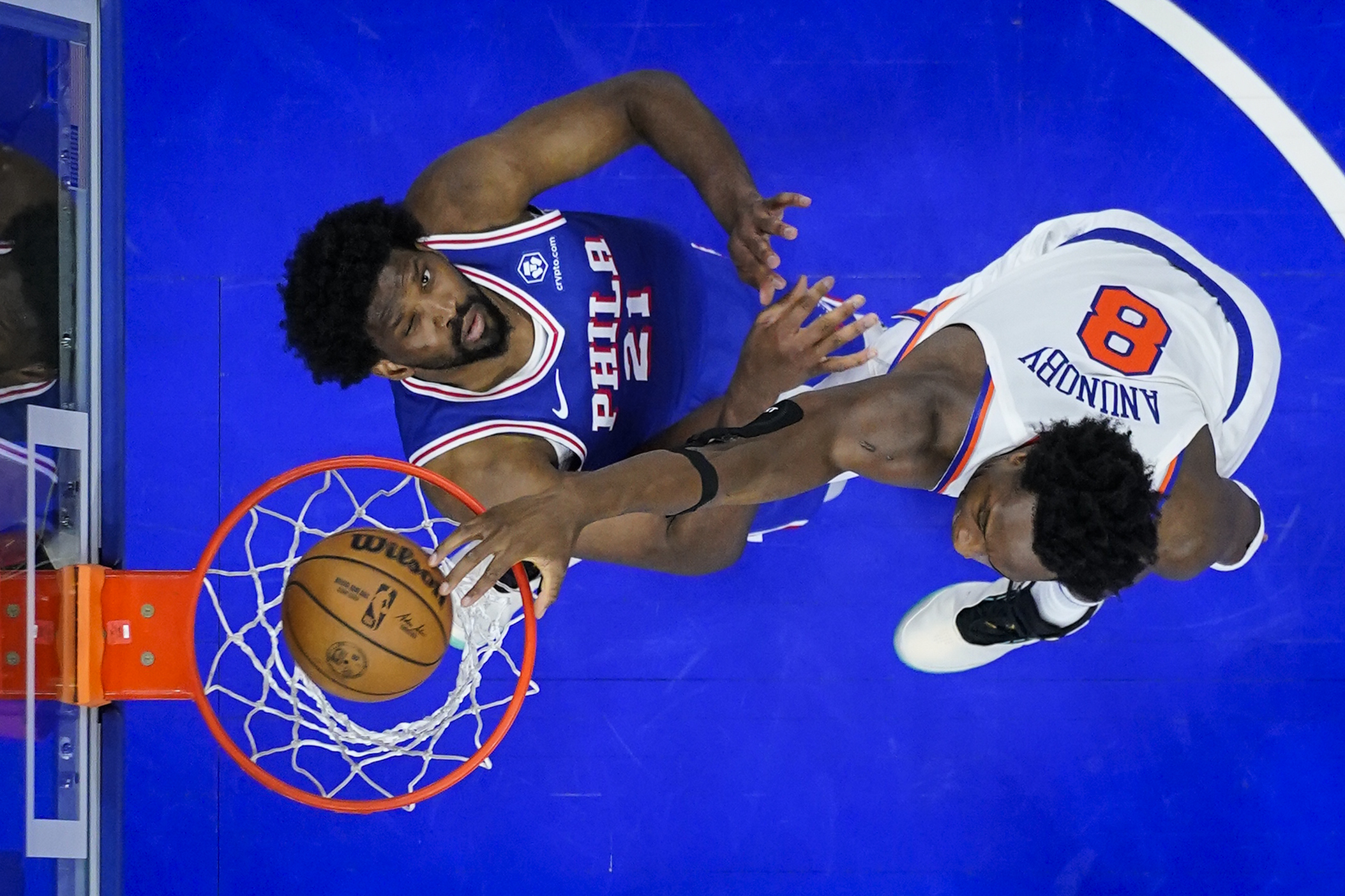 joel embiid guaranteed the 76ers would beat the knicks. he was dead wrong.