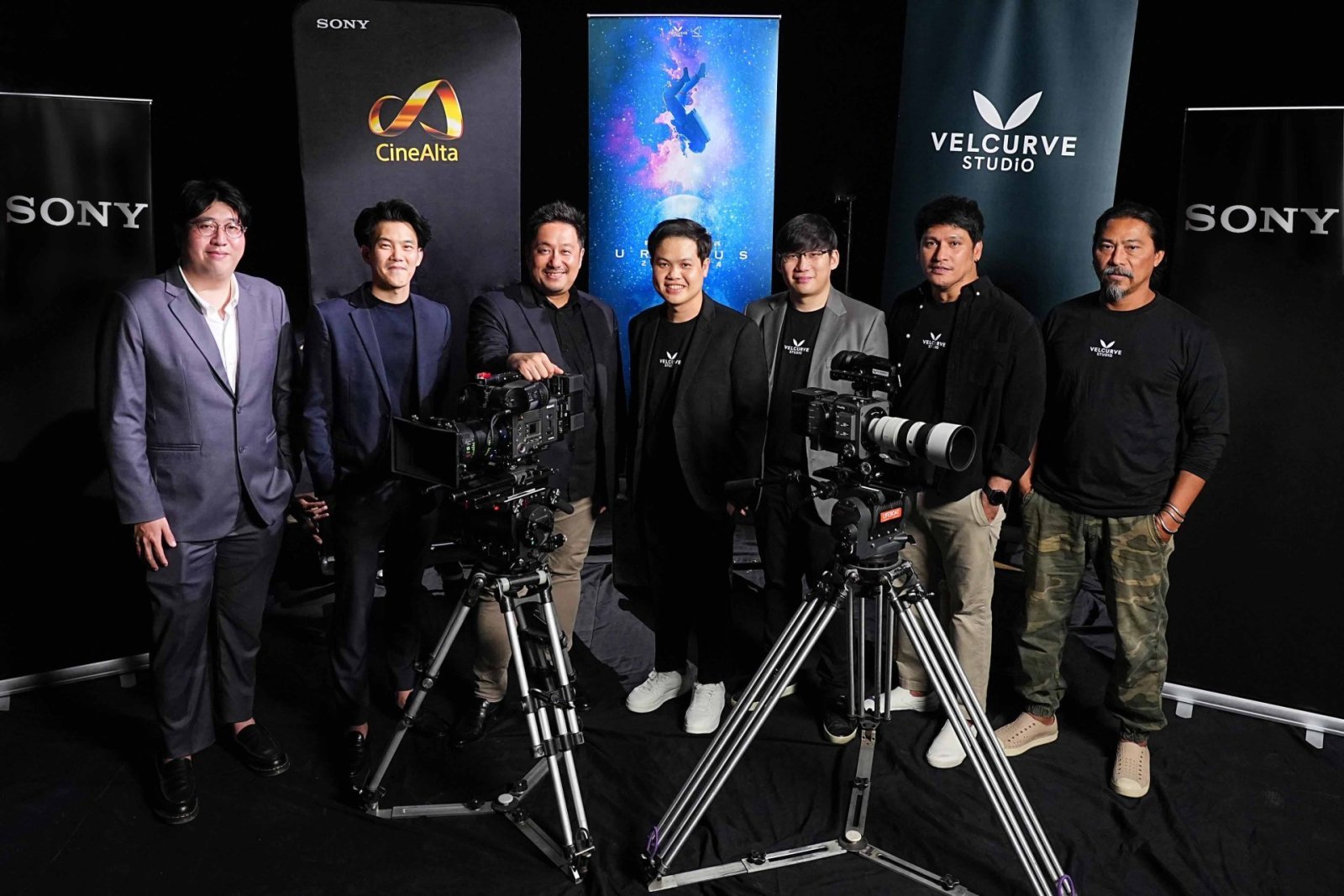sony thai จับมือ velcurve studio ส่งกล้องตระกูล cinealta สนับสนุนการถ่ายทำ ‘uranus2324’