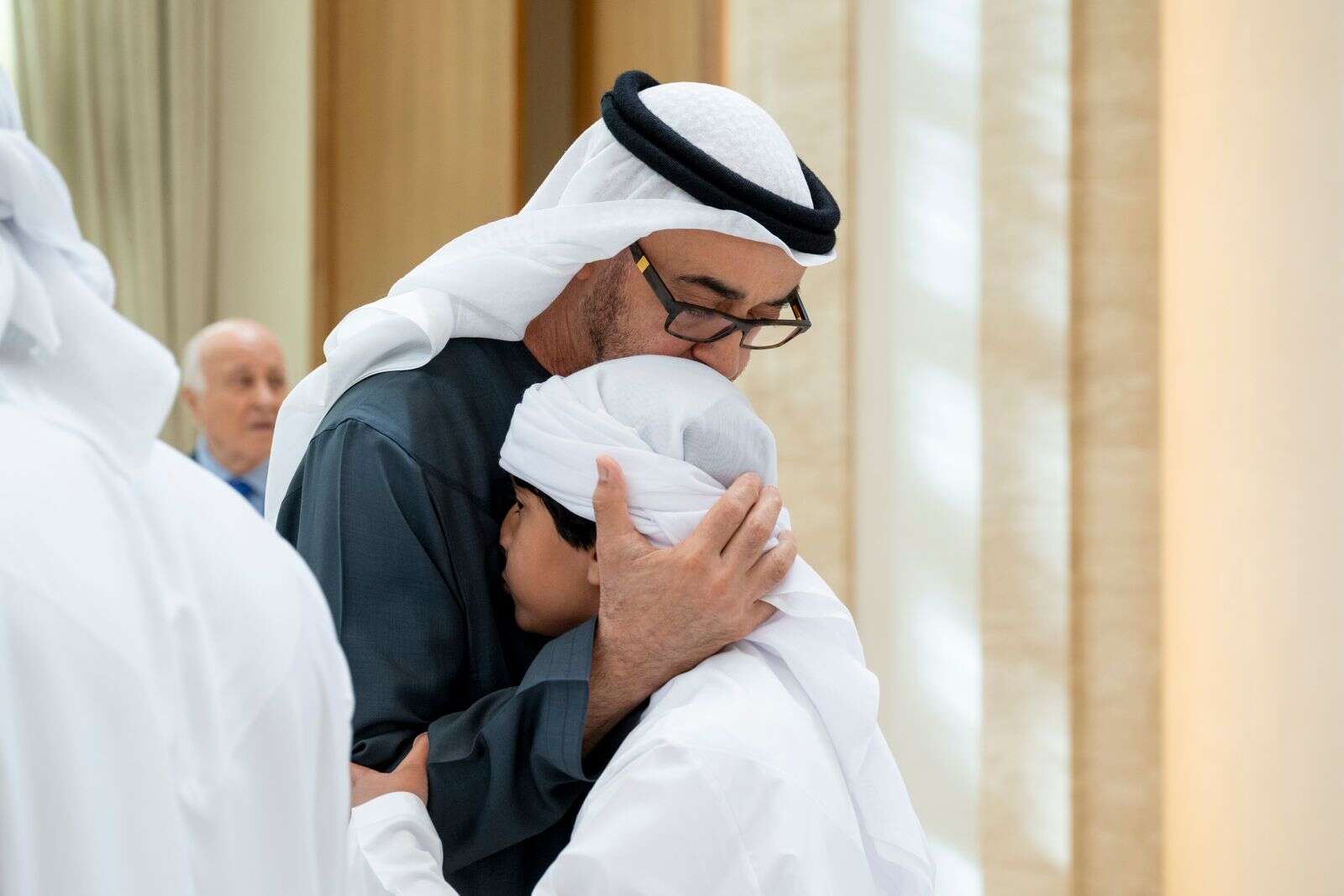 photos: uae president receives condolences on the passing of sheikh tahnoun