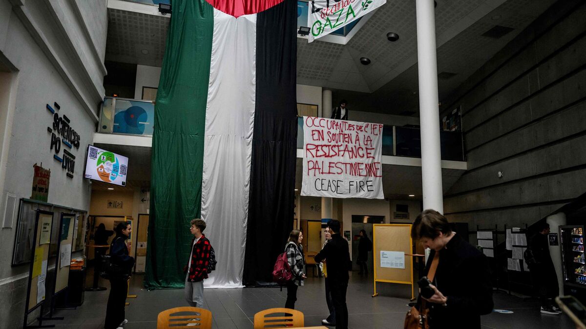 sciences-po lyon : les étudiants pro-gaza évacués par la police, l’établissement fermé jusqu’au 12 mai
