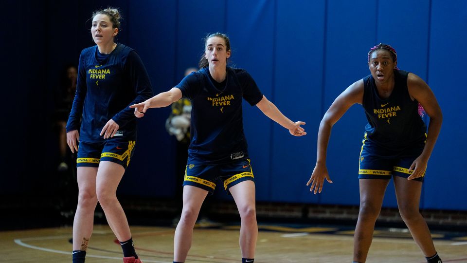 caitlin clark plays in wnba preseason debut after being drafted no. 1 by indiana fever