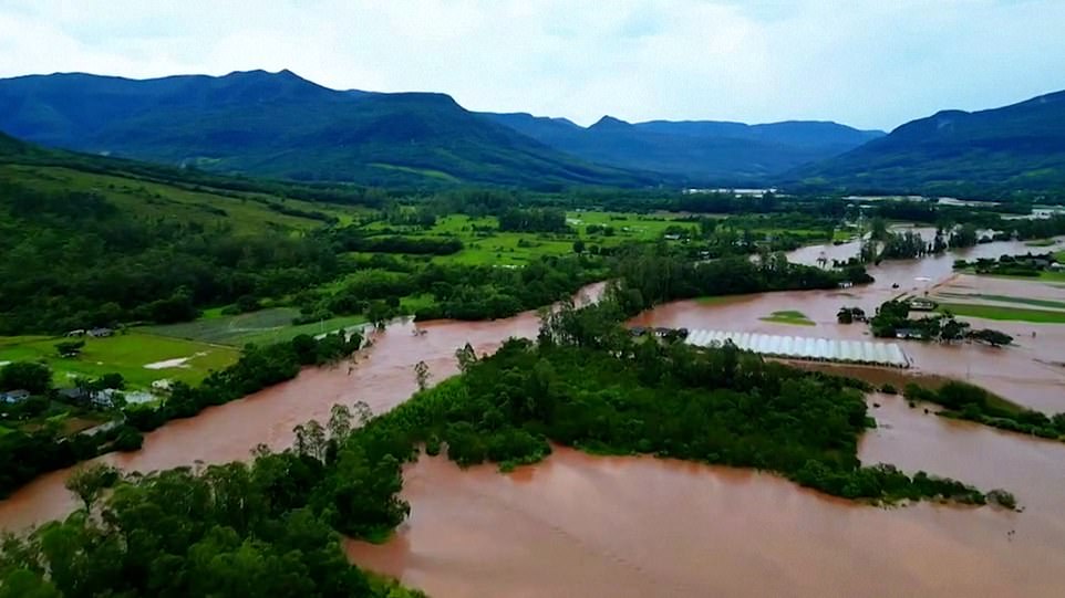 Brazil storms spark floods and cause hydroelectric dam to collapse