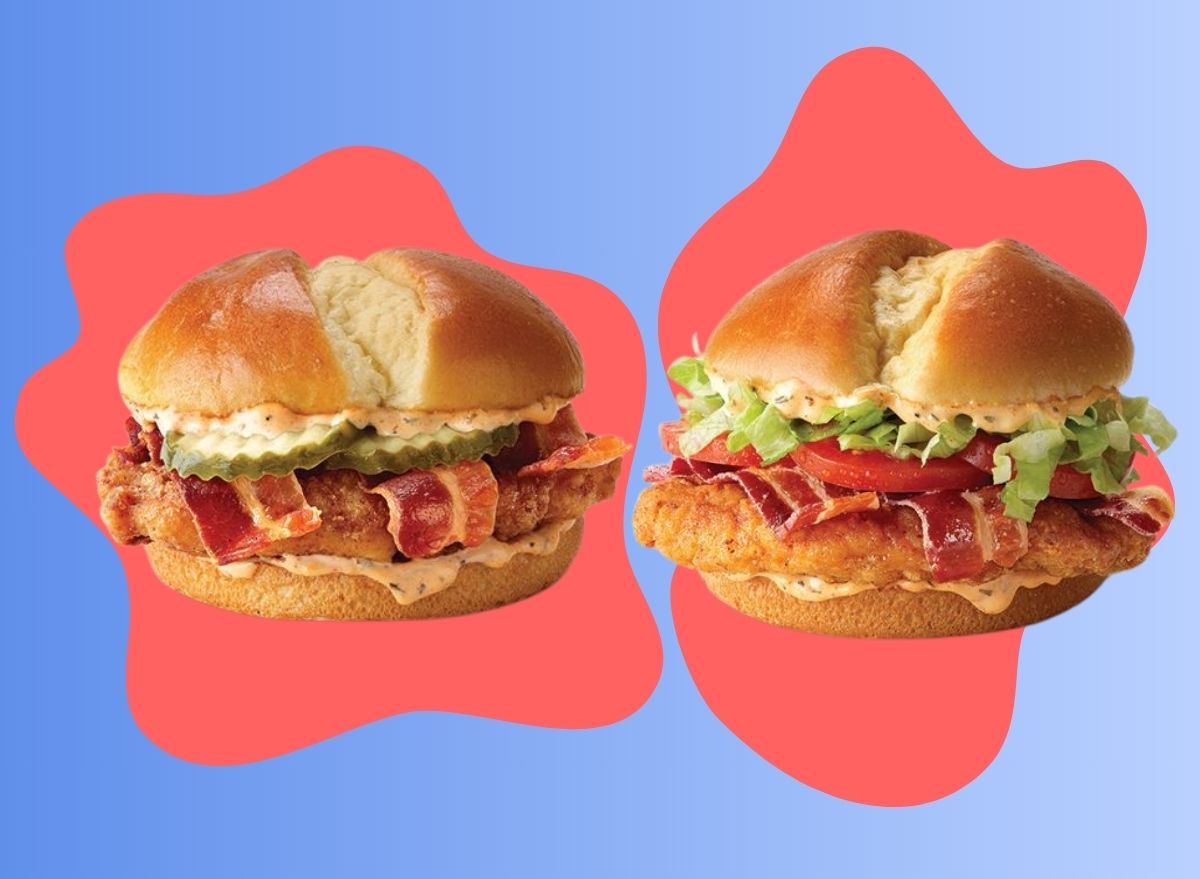 i tried mcdonald’s new cajun chicken sandwiches and they really bring the heat