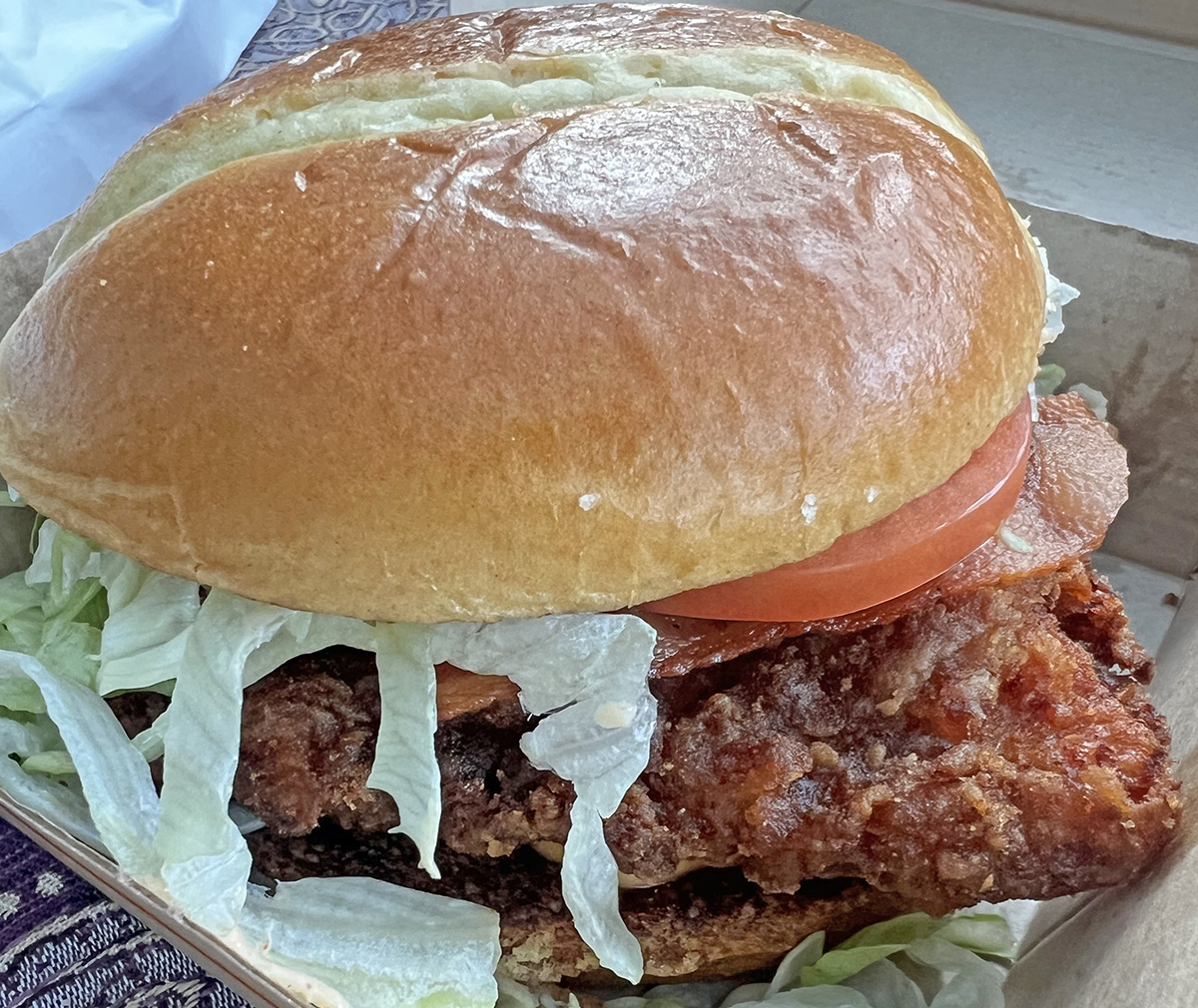 i tried mcdonald’s new cajun chicken sandwiches and they really bring the heat