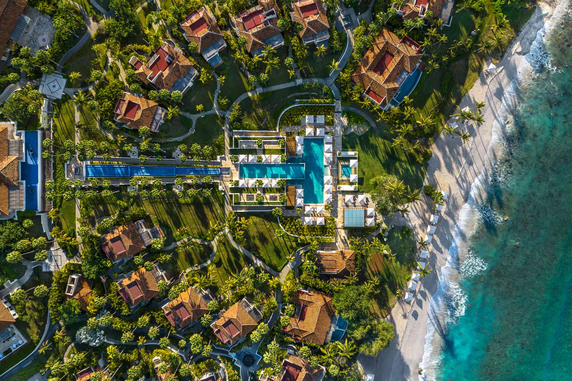 this luxury punta mita resort underwent a $45 million renovation — and now has 3 pools, oceanfront villas, and a mayan sweat lodge