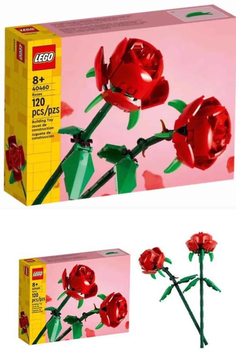 Free LEGO Roses Building Kit