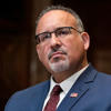 Cardona condemns ‘abhorrent’ incidents of antisemitism as Biden administration ramps up response to campus protests<br>