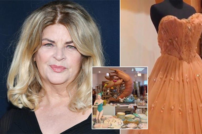 Items from Kirstie Alley's life have gone on sale