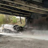 Part of busy I-95 corridor in Connecticut will be closed at least through the weekend after a gas tanker fire<br>